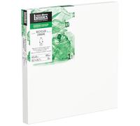 Liquitex 418040040 Cadre en plastique recyclé 100% recyclé Toile de qualité supérieure 565 g/m² FSC 3 couches apprêtées pour l'huile et les peintures acryliques Deep Edge 40 x 40 cm