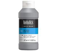 Liquitex Gesso 5320599 - Apprêt pour acryliques, huiles et alkydes, prêt à l'emploi, 237 ml Gris