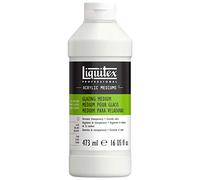 Liquitex 7516 Médium pour Glacis Professional pour Peintures Acryliques - Pour Glacis Fins et Transparents, Effets de Transparence Maximale - Bouteille 473 ml, Transparent