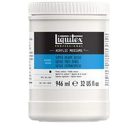 Liquitex Gesso Impasto Très Épais Professionnel – Apprêt acrylique Blanc de Titane 946 ml