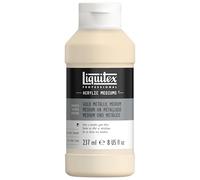 Liquitex Médium métallique 8408 pour peintures acryliques – Effet or hautement réfléchissant, 237 ml