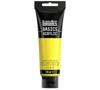 Liquitex Peinture acrylique Basics 8870016 – 118 ml, satinée – Jaune Cadmium Clair imitation