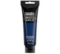 Peinture acrylique - Bleu phtalocyanine - 316 - Liquitex Basics acrylic - Tube 118ml Bleu