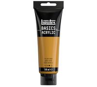 Liquitex Peinture acrylique Basics 8870031 – Qualité archive, finition satinée – Jaune oxyde 118 ml