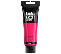 Peinture acrylique - Rose fluorescent - 987 - Liquitex Basics acrylic - Tube 118ml Rose