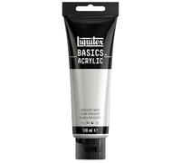Peinture acrylique - Blanc iridescent - 238 - Liquitex Basics acrylic - Tube 118ml Blanc