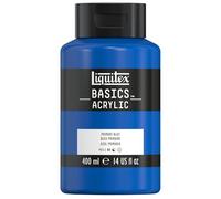 Liquitex Basics - Peinture - peinture acrylique - bleu primaire - semi-opaque - satin - 400 ml Bleu