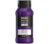 Peinture acrylique - Fluide - Violet dioxazine - 186 - Liquitex - Basics Acrylic fluid - 118ml Violet