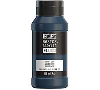 Peinture acrylique - Fluide - Gris de Payne - 310 - Liquitex - Basics Acrylic fluid - 118ml Gris