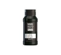 Liquitex 8870416 Basics Fluid - Peinture acrylique à consistance fluide, à séchage rapide, résistante à la lumière, imperméable, à base d'eau, Flacon de 118 ml, Noir D'Ivoire