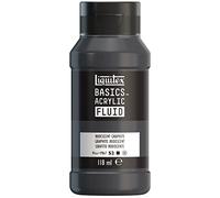Peinture acrylique - Fluide - Graphite iridescent - 049 - Liquitex - Basics Acrylic fluid - 118ml