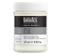 Liquitex 8870515 Gel Filant Professionnel - String Gel pour Peintures Acryliques, Consistance Mielleuse, Améliore la Transparence et la Profondeur des Couleurs Acryliques - Pot 237 ml
