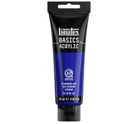 Liquitex Acrylique Basics Tube, Bleu Outremer, 118ml