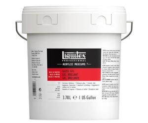 Liquitex Additif - Médium Gel Brillant Seau 3,78L