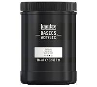 Liquitex – Peinture acrylique en pot – Noir de Mars – Basics – 946 ml