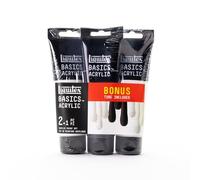 Liquitex Basics Acrylique Set 3X118ml Couleur Monochrome
