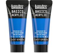 Liquitex Basics Acrylique Tube 22 ml Bleu Ceruleum Imit ROW (Lot de 2)