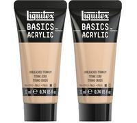Liquitex Basics Acrylique Tube 22 ml Titane Ecru ROW (Lot de 2)