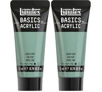 Liquitex Basics Acrylique Tube 22 ml Vert Gris ROW (Lot de 2)