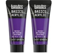 Liquitex Basics Acrylique Tube 22 ml Violet Prismatique ROW (Lot de 2)