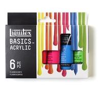 Liquitex Basics Acrylique Set 6X22ml Couleurs Fluorescentes Row