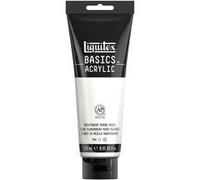 Liquitex Basics - Peinture - peinture acrylique - blanc de mélange transparent - transparent - satin - 250 ml Blanc