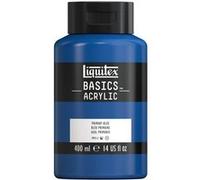 Liquitex Basics - Peinture - peinture acrylique - bleu primaire - semi-opaque - satin - 400 ml Bleu
