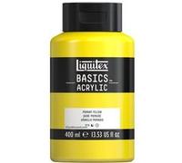 Liquitex Basics - Peinture - peinture acrylique - jaune primaire - semi-opaque - satin - 400 ml Jaune