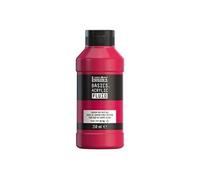 Liquitex Basics - Peinture - peinture acrylique - teinte foncée rouge de cadmium - semi-opaque - satin - fine - 250 ml