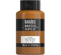 Liquitex Basics - Peinture - peinture acrylique - terre de Sienne naturelle - opaque - satin - 400 ml