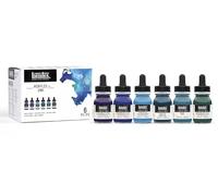 Liquitex Encre, Couleurs Aqua, 6x30ml 3699375