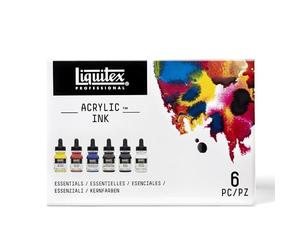 Liquitex Ink! Encre Acrylique Professional , Set Essentiel 6x30ml