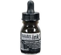 Liquitex Professional - 4260130 - Flacon d'Encre acrylique avec pipette 30 ml Terre d'ombre brûlée transparente G