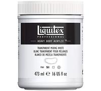 Liquitex Professional Acrylique Heavy Body 473ml Pot 430 Blanc Transparent Pour Mélanges ROW