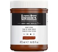 Liquitex Professional Acrylique Heavy Body 473ml Terre de Sienne brûlée