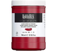 Liquitex Professional Acrylique Heavy Body 946ml Pot 116 Teinte Alizarine Cramoisie Permanent Im ROW