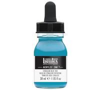 Liquitex Professional Encre Acrylique Flacon Avec Pipette 30 ml Bleu De Céruléum Imitation