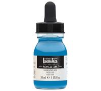 Liquitex Professional Encre Acrylique Flacon Avec Pipette 30 ml Bleu fluorescent