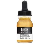 Liquitex Professional Encre Acrylique Flacon Avec Pipette 30 ml Or Iridescent