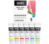 Set de peinture acrylique Fluorescentes 6x59ml - Liquitex Heavy Body