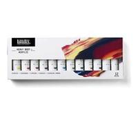 Liquitex Professional HEAVY BODY - Ensemble de peinture - peinture acrylique - 12 couleurs - couleurs assorties - 59 ml