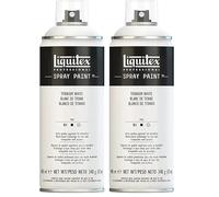Liquitex Professional Peinture acrylique Aérosol 400 ml Blanc de titane (Lot de 2)