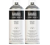 Liquitex Professional Peinture acrylique Aérosol 400 ml Gris Neutre 5 (Lot de 2)