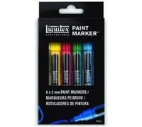 LIQUITEX Set 6 marqueurs a pointe fine G