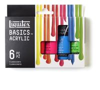 LIQUITEX Set basics 6 x 22 ml - Fluorescent