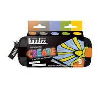 Liquitex WWYC Acrylique Basics - Set Peinture sur Tissu (9 pièces)