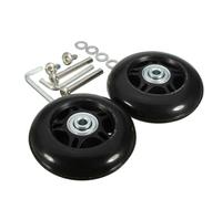 Liqzirtu Bagages de rechange - Kits de réparation de roue de valise, système de roulement à roulement, chariot silencieux universel | Pièces de mise à niveau de chariot silencieux pour chariot de