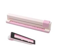 Liqzirtu Perforatrice pour papier - Outil de bricolage avec capacité 5 feuilles, perforatrice manuelle pour papier, pour A4 A5 A6 A7 B5 B6 B7 Scrapbook Carnet étudiants filles adolescentes femmes