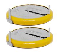 LIR2025 Lot de 2 piles pour télécommande sans fil de e voiture 3,6 V Pour BMW, Mini, Land Rover