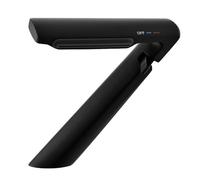 LIRHIQYGF Robinet mitigeur Monobloc à Levier Unique, Noir, avec Sortie d'eau Effet Cascade et Angle réglable.
